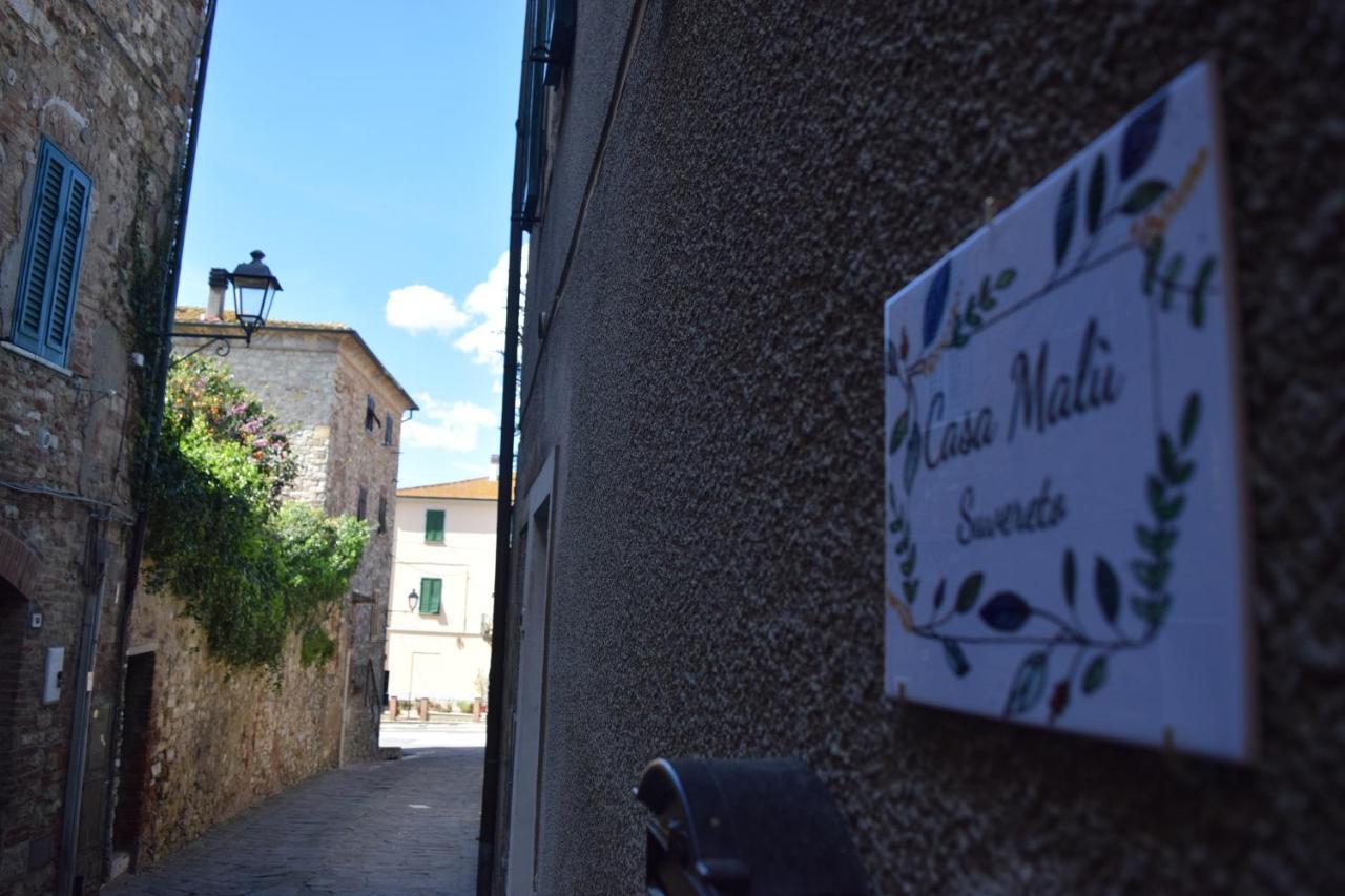 Casa Malu Suvereto Antica Dimora With Two Bedrooms Экстерьер фото